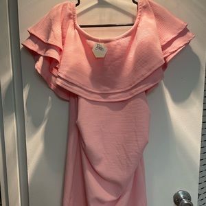 Pink Blush Maternity Dress - Never Worn!